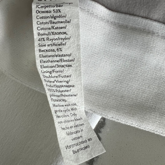 Spanx: Heavyweight Pull-On White Pant- Petite XL - Picture 5 of 5